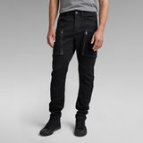 G-Star RAW® Pantalón cargo Zip Pocket 3D Skinny Negro