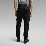 G-Star RAW® Pantalon cargo Zip Pocket 3D Skinny Noir