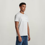 G-Star RAW® Applique Multi Technique T-Shirt Grey