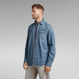 G-Star RAW® 3301 Regular Shirt Evergreen Medium blue