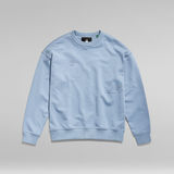 G-Star RAW® Irregular Graphics Loose Sweatshirt Hellblau