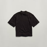 G-Star RAW® Mock Neck Loose T-Shirt Black