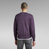 G-Star RAW® Premium Core Knitted Sweater Purple