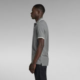G-Star RAW® Dunda Slim Stripe Polo Grey