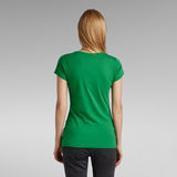 G-Star RAW® Haut Eyben Slim V-Neck Vert