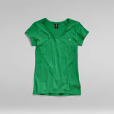 G-Star RAW® Eyben Slim V-Neck T-Shirt Grün