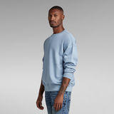 G-Star RAW® Irregular Graphics Loose Sweater Light blue