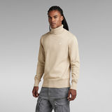 G-Star RAW® Premium Core Turtle Neck Knitted Sweater Beige