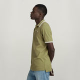 G-Star RAW® Polo Dunda Slim Stripe Vert