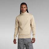 G-Star RAW® Premium Core Turtle Neck Knitted Sweater Beige