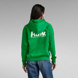 G-Star RAW® RAW. Graphic Hooded Sweater Green