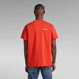 G-Star RAW® Double Pocket Utility Loose T-Shirt Rot