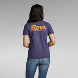 G-Star RAW® Nysid RAW. Slim T-Shirt Purple
