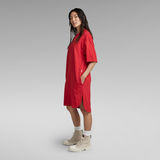 G-Star RAW® Boxy U Tee Kleid Rot