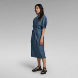 G-Star RAW® Adjustable Waist Kleid Mittelblau