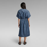 G-Star RAW® Adjustable Waist Kleid Mittelblau