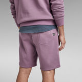 G-Star RAW® Premium Core Sweat Shorts Purple