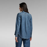 G-Star RAW® Flap Pocket Shirt Evergreen Medium blue
