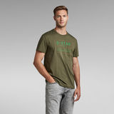 G-Star RAW® Applique Multi Technique T-Shirt Green