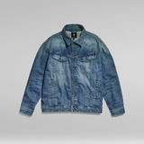 G-Star RAW® Oversized Western Jacke Evergreen Mittelblau