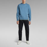 G-Star RAW® Premium Core Sweater Midden blauw