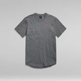 G-Star RAW® Lash Back Text T-Shirt Grau