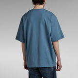 G-Star RAW® Typography Boxy T-Shirt Medium blue