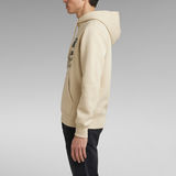 G-Star RAW® Multi Layer Originals Hooded Sweater Beige