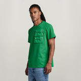 G-Star RAW® Double Pocket Utility Loose T-Shirt Green