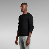 G-Star RAW® Swiss Army Woven Knitted Sweater Black