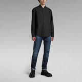 G-Star RAW® Rib Collar Regular Shirt Black