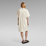 G-Star RAW® Comfy Tunic Kleid Weiß