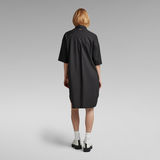 G-Star RAW® Shirt Kleid 2.0 Schwarz