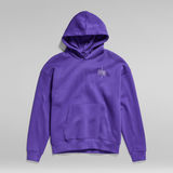 G-Star RAW® Unisex Core Loose Hoodie Purple