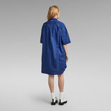 G-Star RAW® Shirt Kleid 2.0 Mittelblau