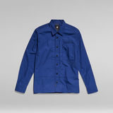 G-Star RAW® Utility Regular Hemd Mittelblau