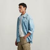 G-Star RAW® Premium Boxy Fit Shirt Light blue