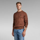 G-Star RAW® Premium Core Knitted Sweater Brown