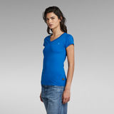 G-Star RAW® Haut Eyben Slim V-Neck Bleu foncé