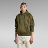 G-Star RAW® Moto Loose Hooded Sweater Green