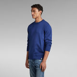 G-Star RAW® Essential Performance Knitted Pullover Mittelblau