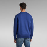 G-Star RAW® Essential Performance Knitted Pullover Mittelblau