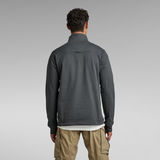 G-Star RAW® Aviaton Half Zip Lightweight Sweater Grey