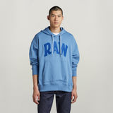 G-Star RAW® RAW University Oversized Hoodie Medium blue