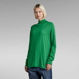G-Star RAW® Essential Mock Relaxed Knit Green