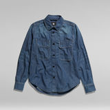 G-Star RAW® Flap Pocket Shirt Evergreen Medium blue