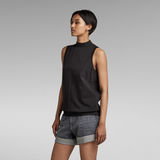 G-Star RAW® Open Back Knitted Top Black