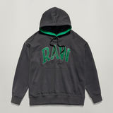 G-Star RAW® RAW University Oversized Hoodie Grey