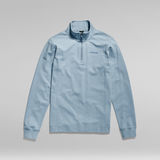 G-Star RAW® Aviaton Half Zip Lightweight Sweater Light blue