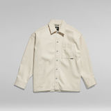 G-Star RAW® Boxy Fit Hemd Weiß